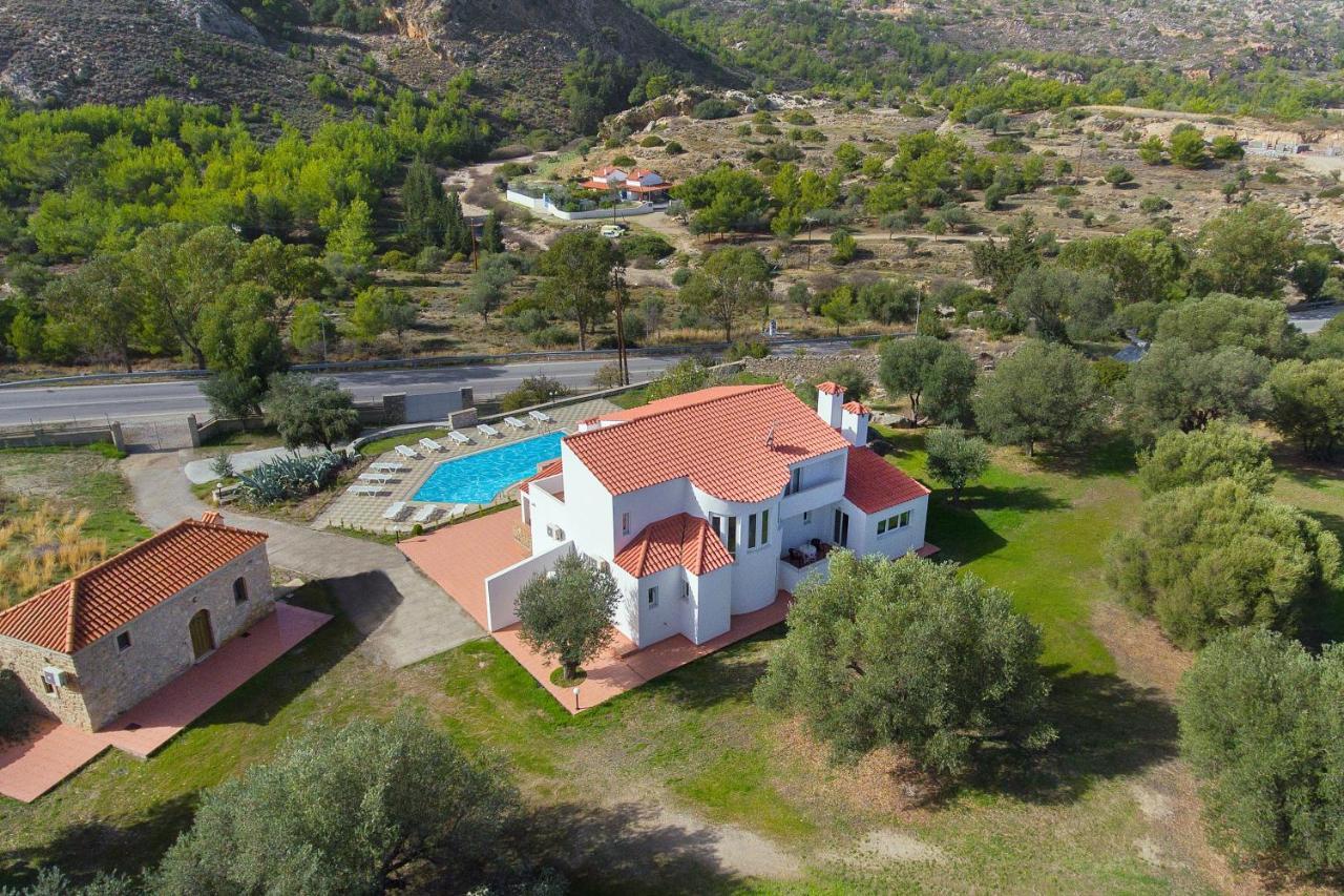 Villa Krokali Lindos Luaran gambar