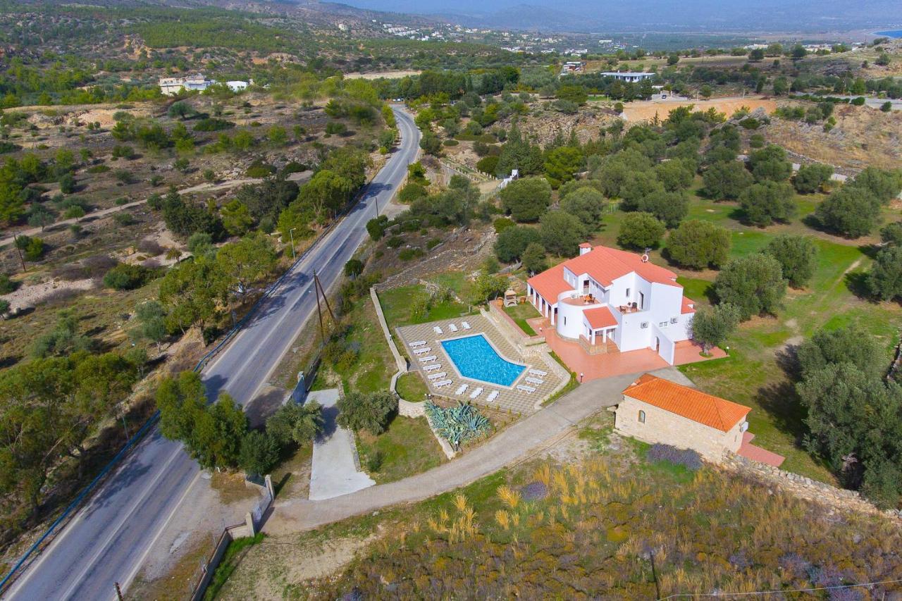 Villa Krokali Lindos Luaran gambar