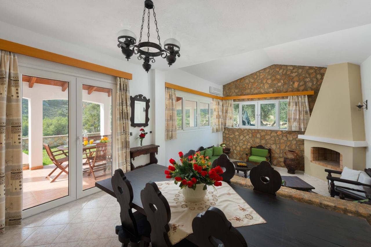 Villa Krokali Lindos Luaran gambar